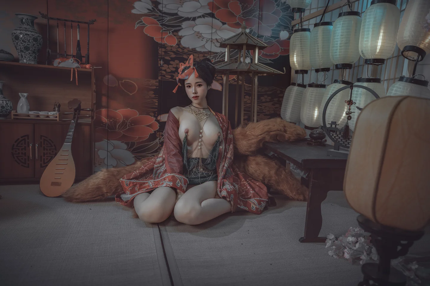 钛合金TiTi - 青丘赤狐 [64P-825MB] tg@simisebaisi 【丝足阁】022.webp